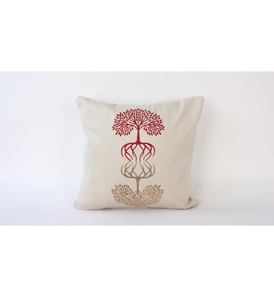 Housse de coussin, crème, 100 % LIN