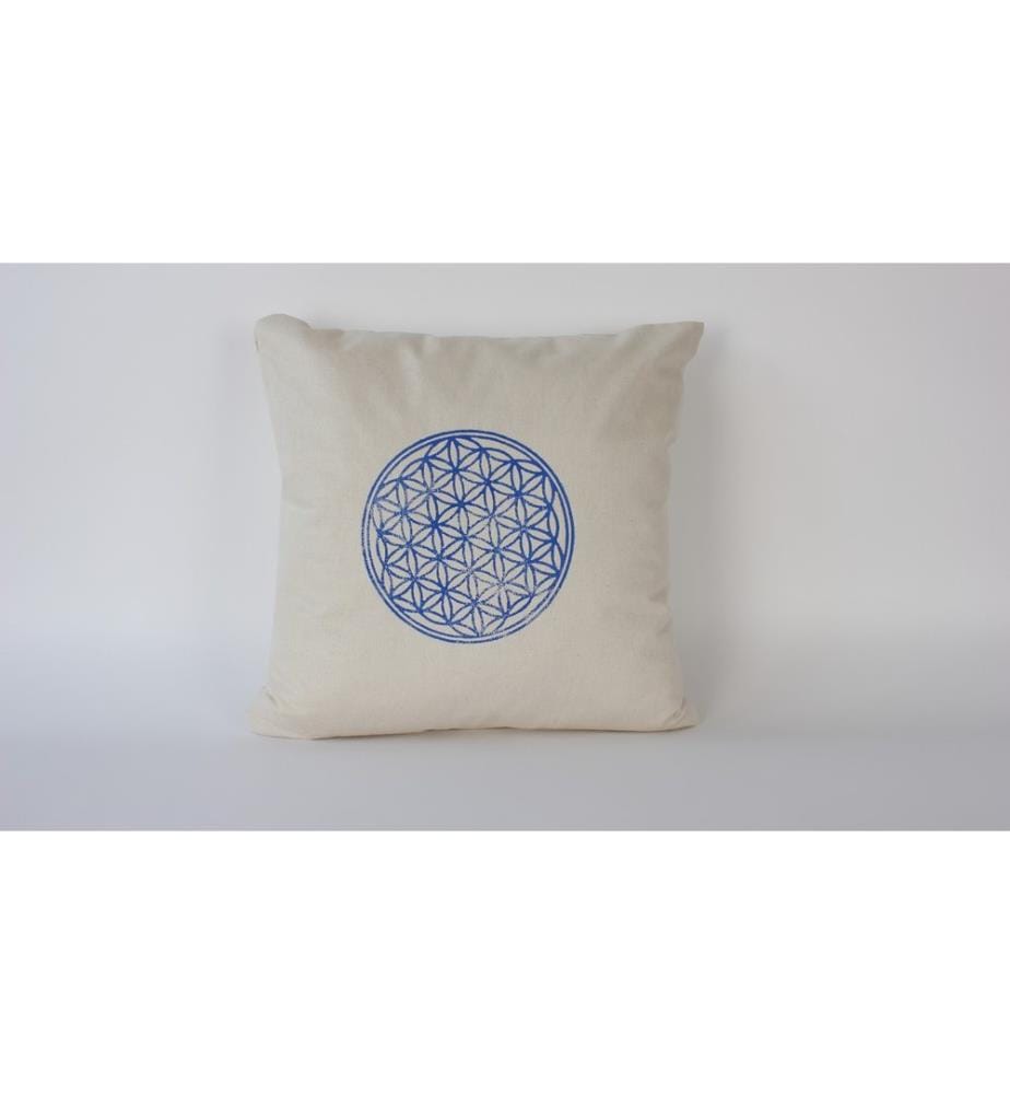 Housse de coussin, crème, 100 % LIN