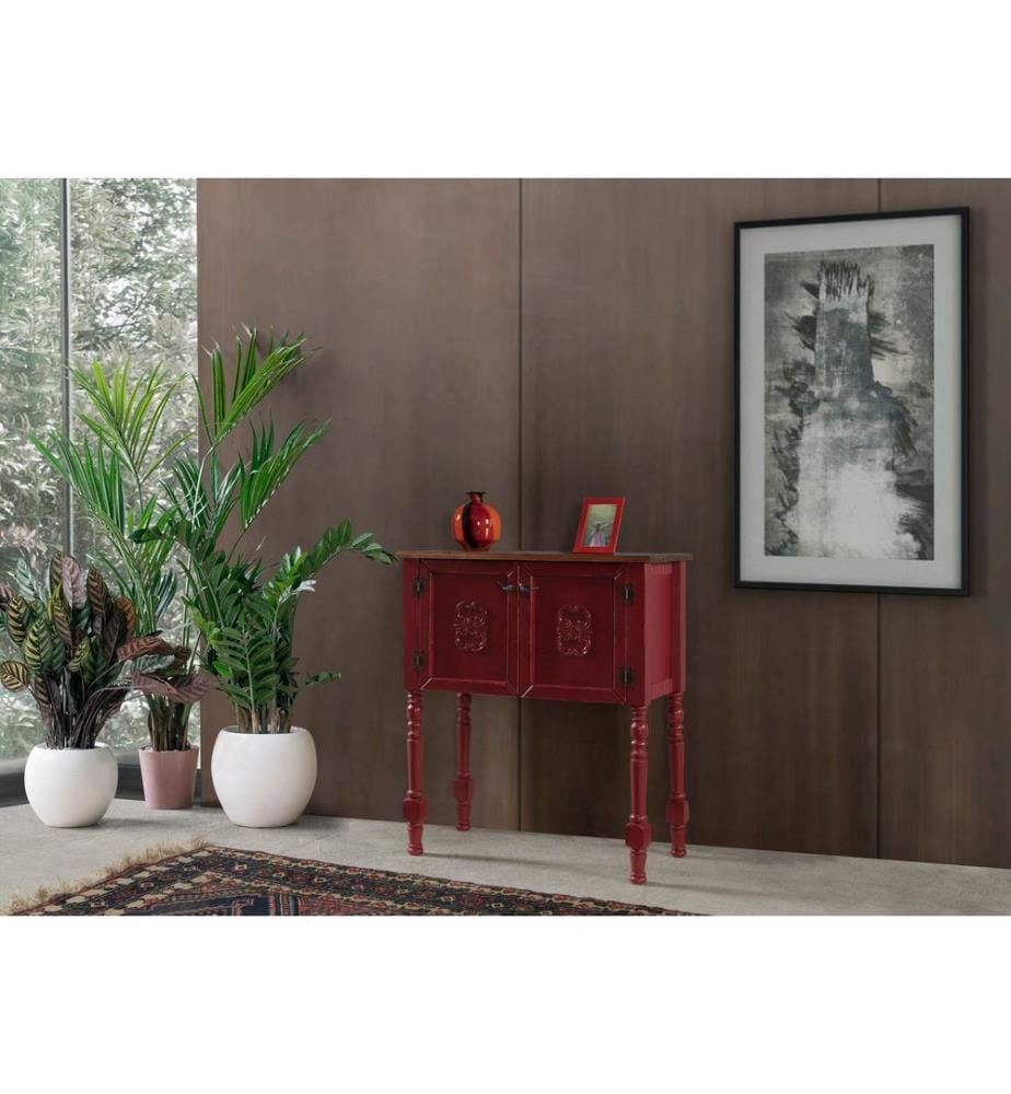 Commode, Rouge, MDF