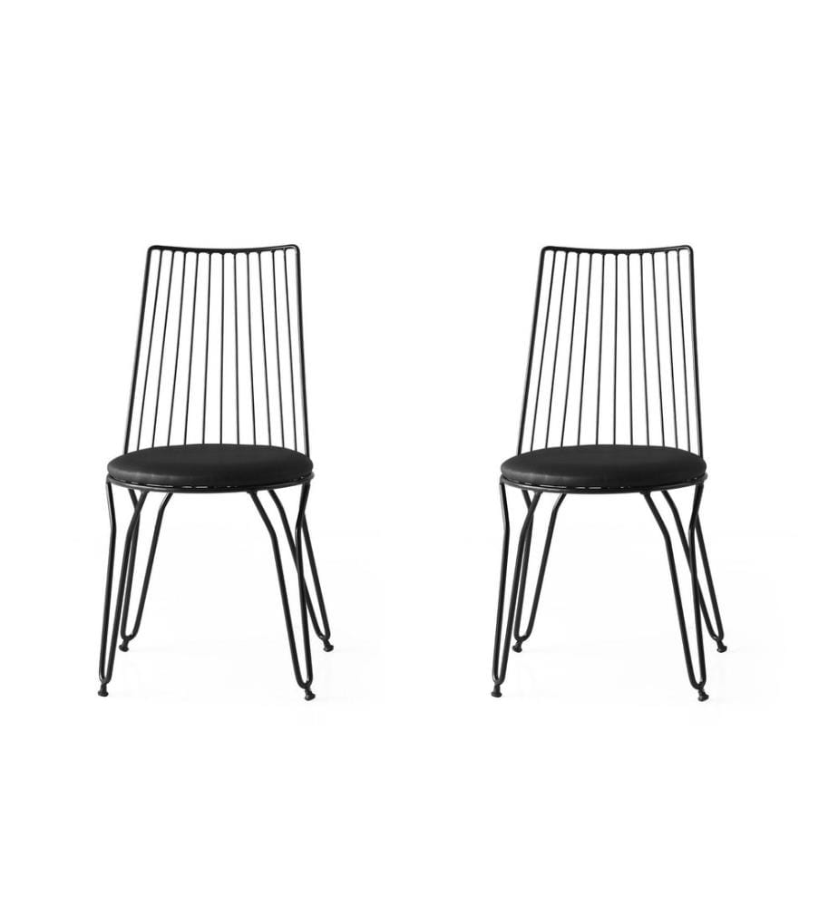 Noir, Chaise De Bureau, 84X44X44 cm,