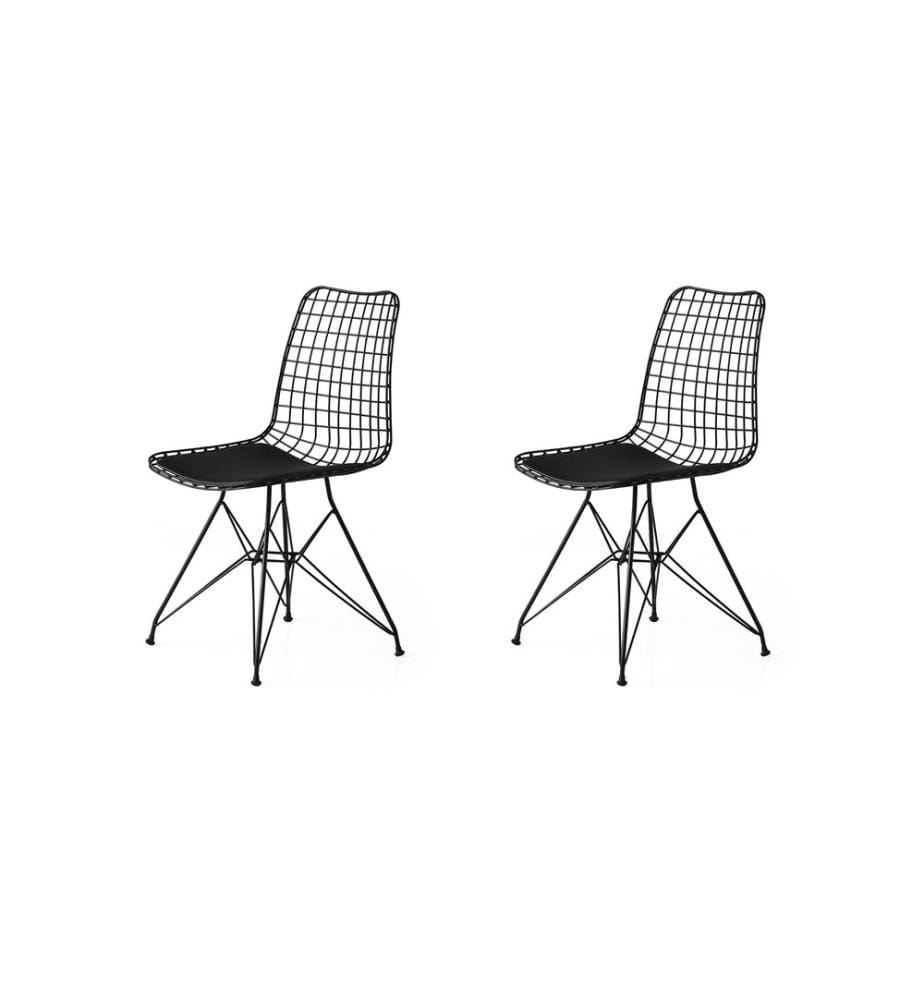Noir, Chaise De Bureau, 81X46X42,5 cm,