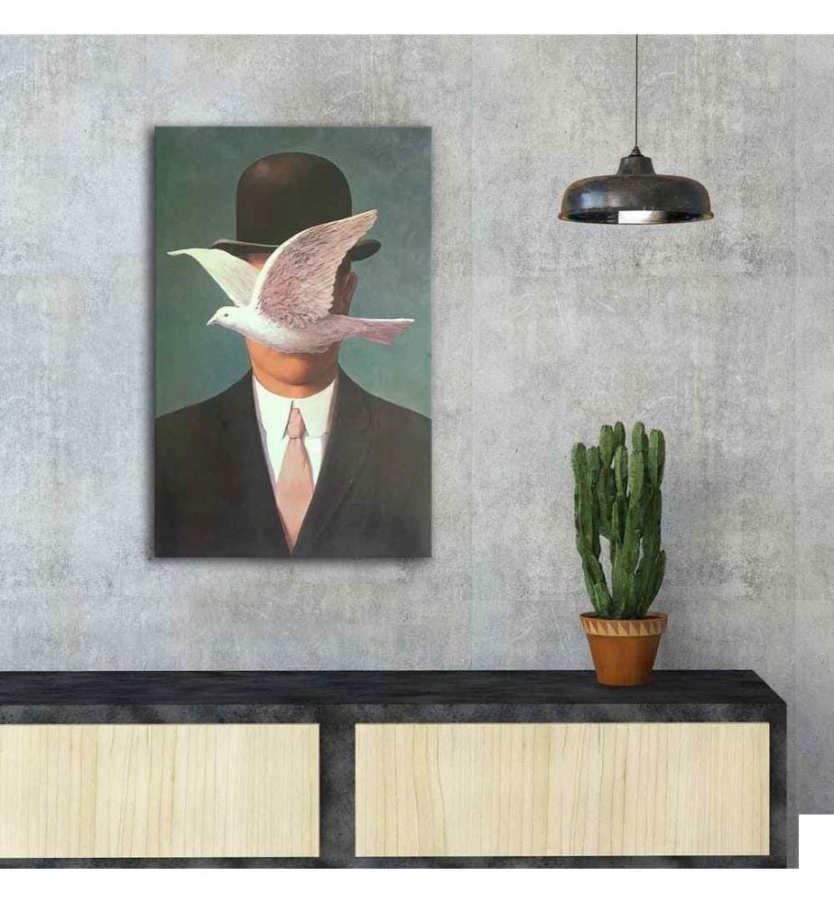 Peinture décorative sur toile, Multicolore, Toile en daim