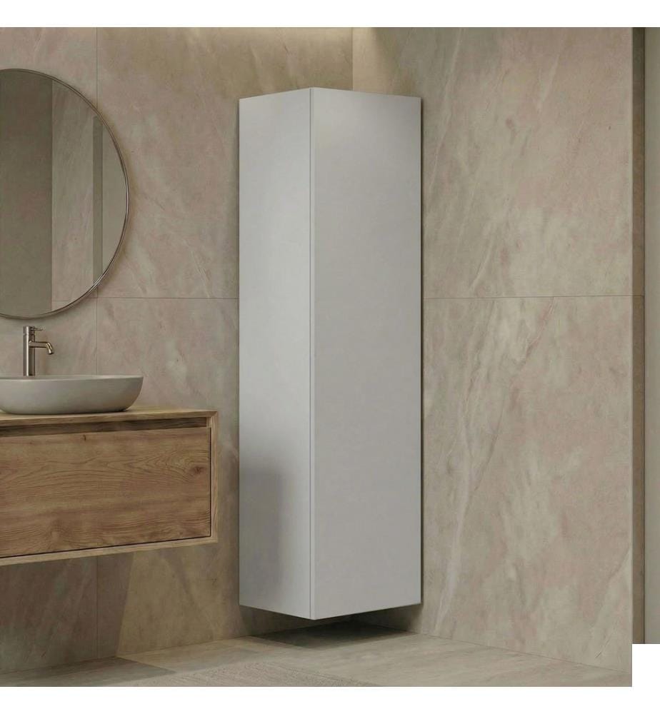 Meuble de salle de bain cachemire mat 100 % MDF PET mat