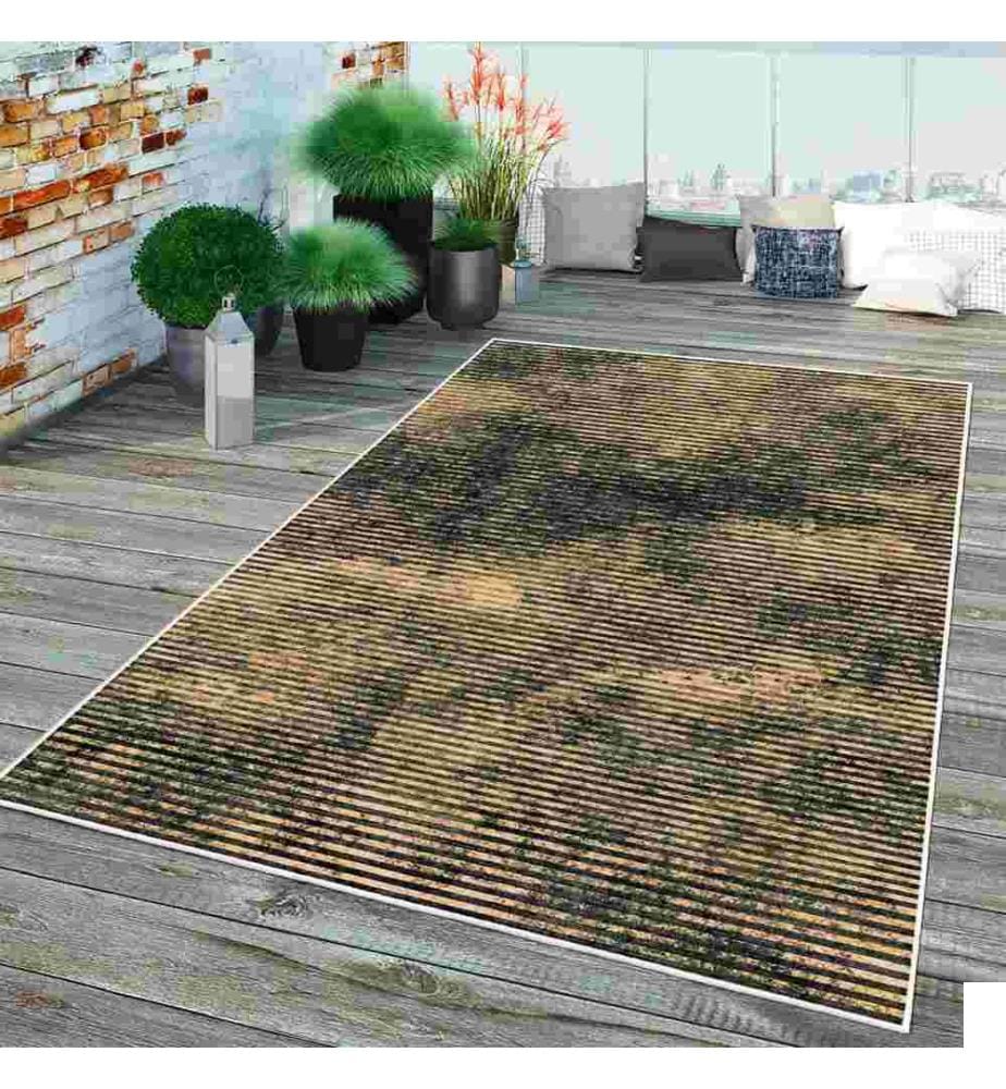Tapis, moutarde, 70% coton - 30% chenille, 80 x 300 cm