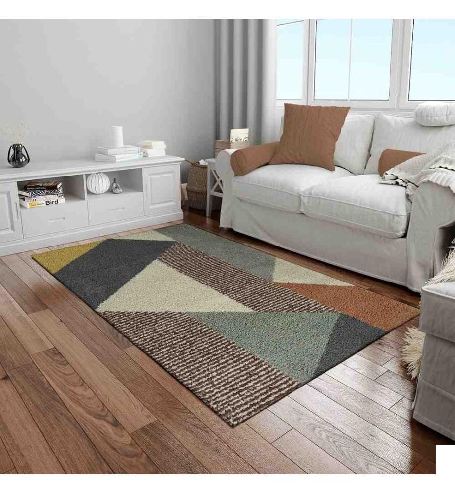 Tapis, Multicolore, 70% Coton - 30% Polyester, 160 x 230 cm