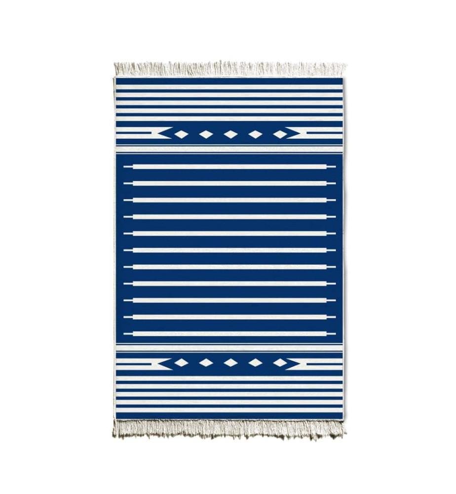 Tapis, Multicolore, 70% Acrylique - 15% Coton - 15% Polyester, 120 x 80 cm