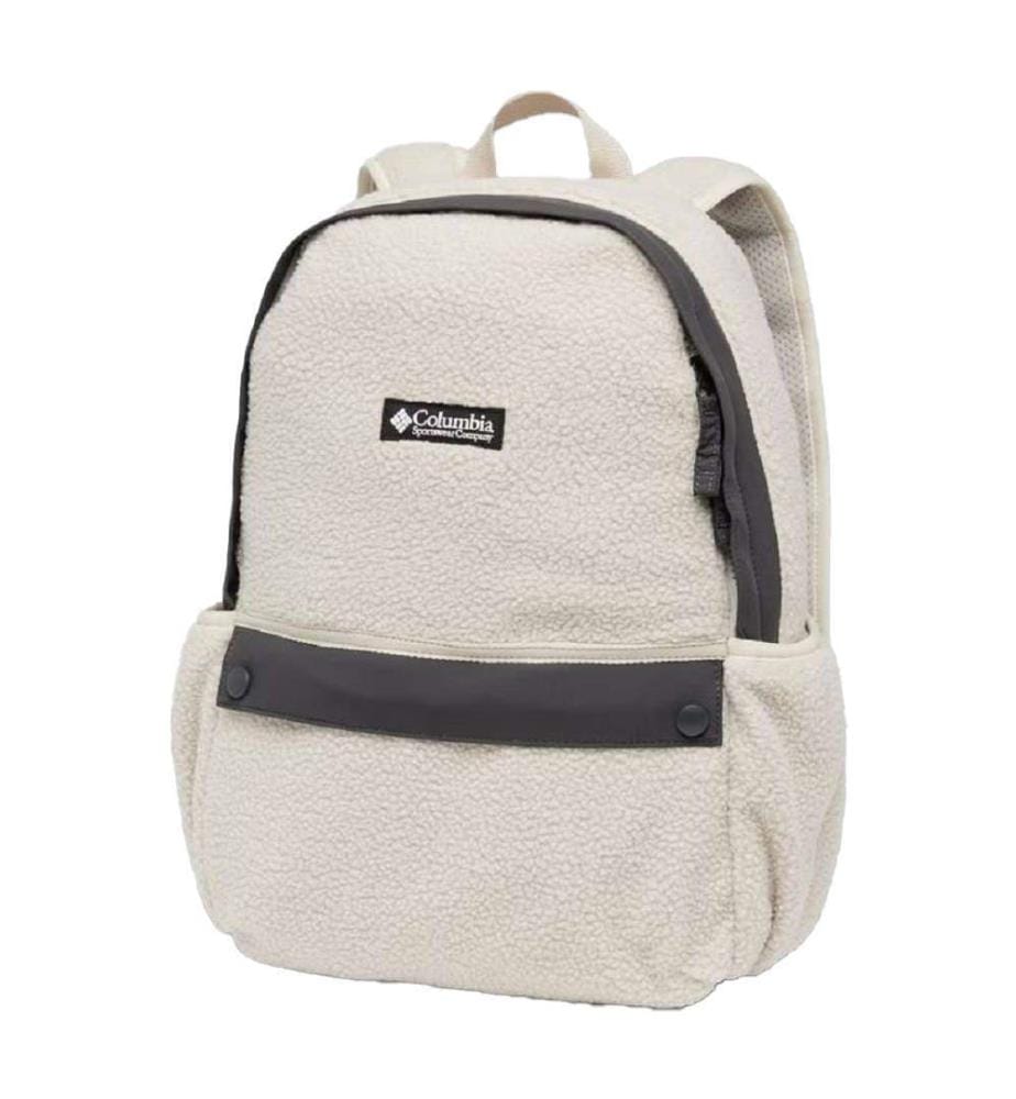 Sac à Dos en Sherpa Helvetia 14L - Crème et Gris Foncé