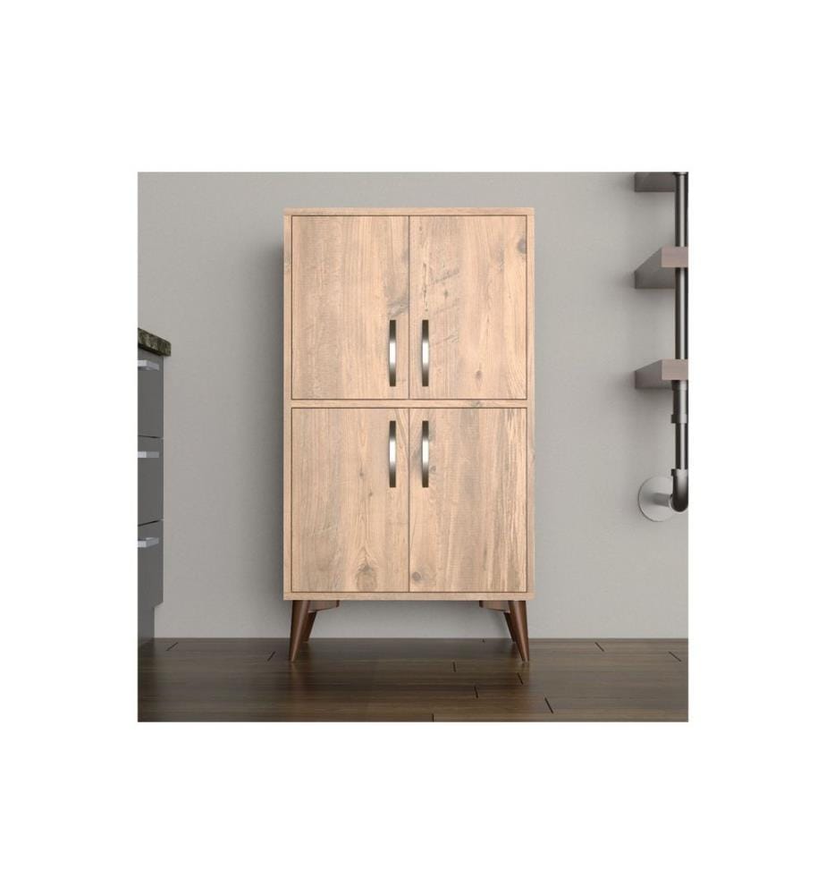 Armoire multifonctions, pin atlantique, panneau de particules mélaminé