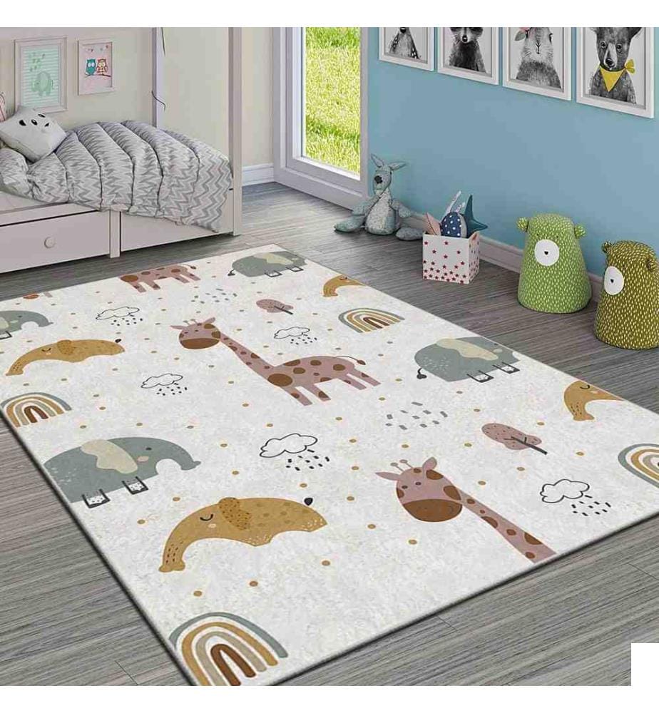 Tapis, Multicolore, 100% Polyester, 180 x 280 cm