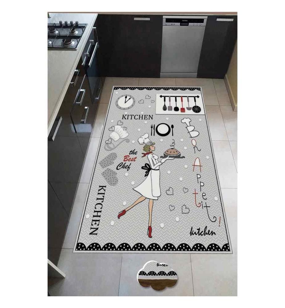Tapis, 60 x 100, , Multicolore, Polyester, 850 gr-m²,
