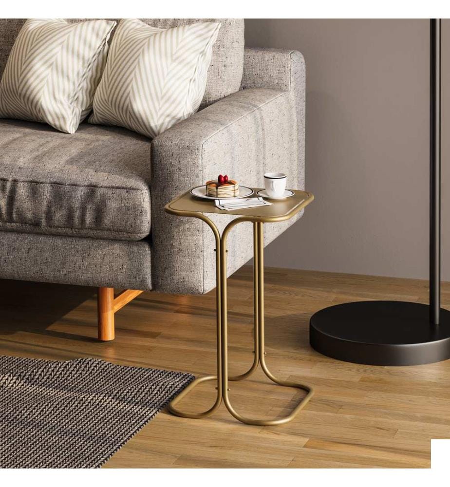 Table à café, Or, Métal