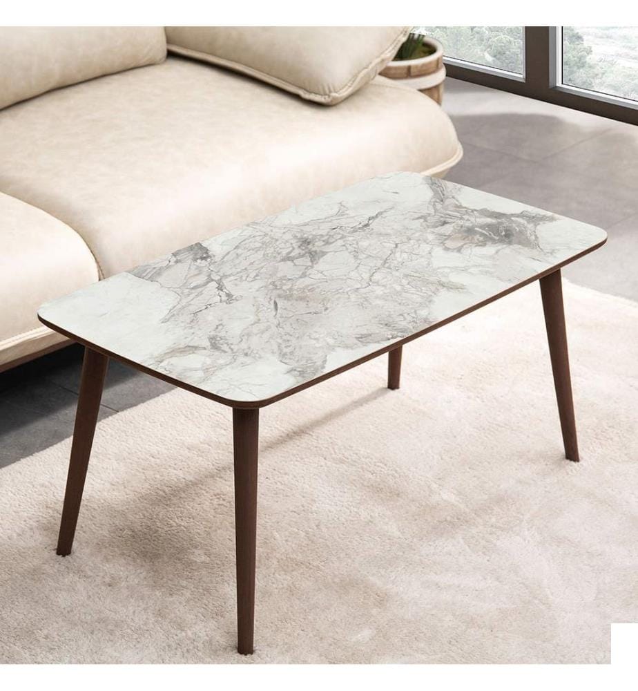 Table basse, blanche, 100 % MDF