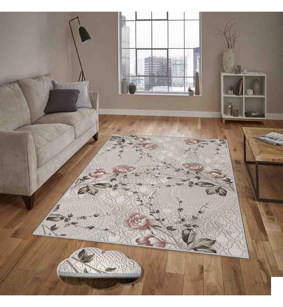 Tapis de salle, Multicolore, 100% Polyester, 100 x 150 cm
