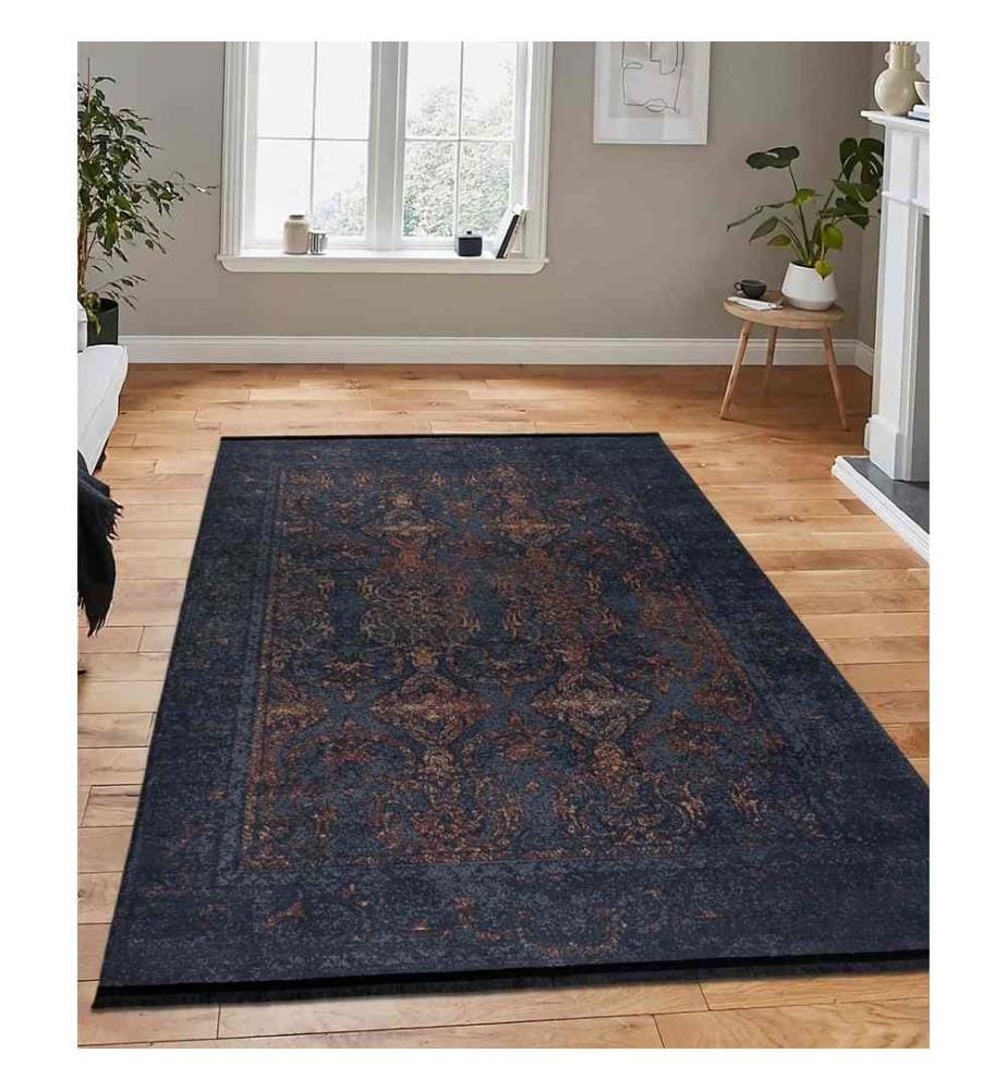 Tapis de salle, multicolore, 100 % tissu velours, 80 x 200 cm