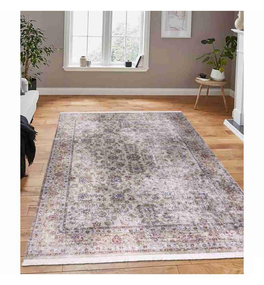 Tapis de salle, multicolore, 100 % tissu velours, 80 x 400 cm