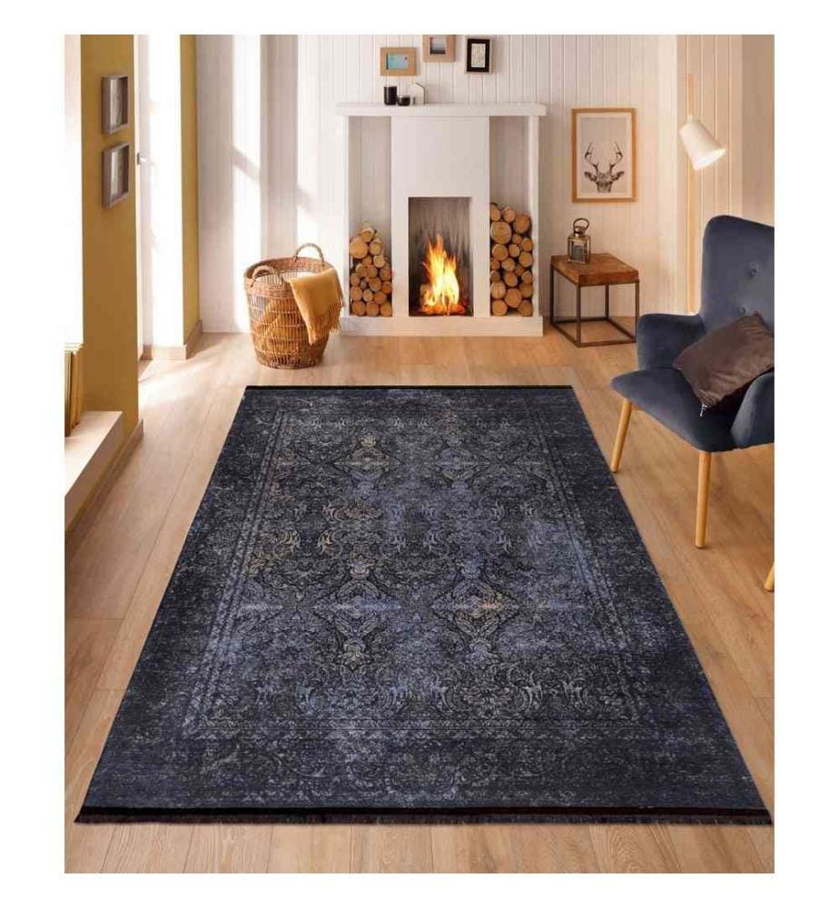 Tapis de salle, multicolore, 100 % tissu velours, 100 x 400 cm