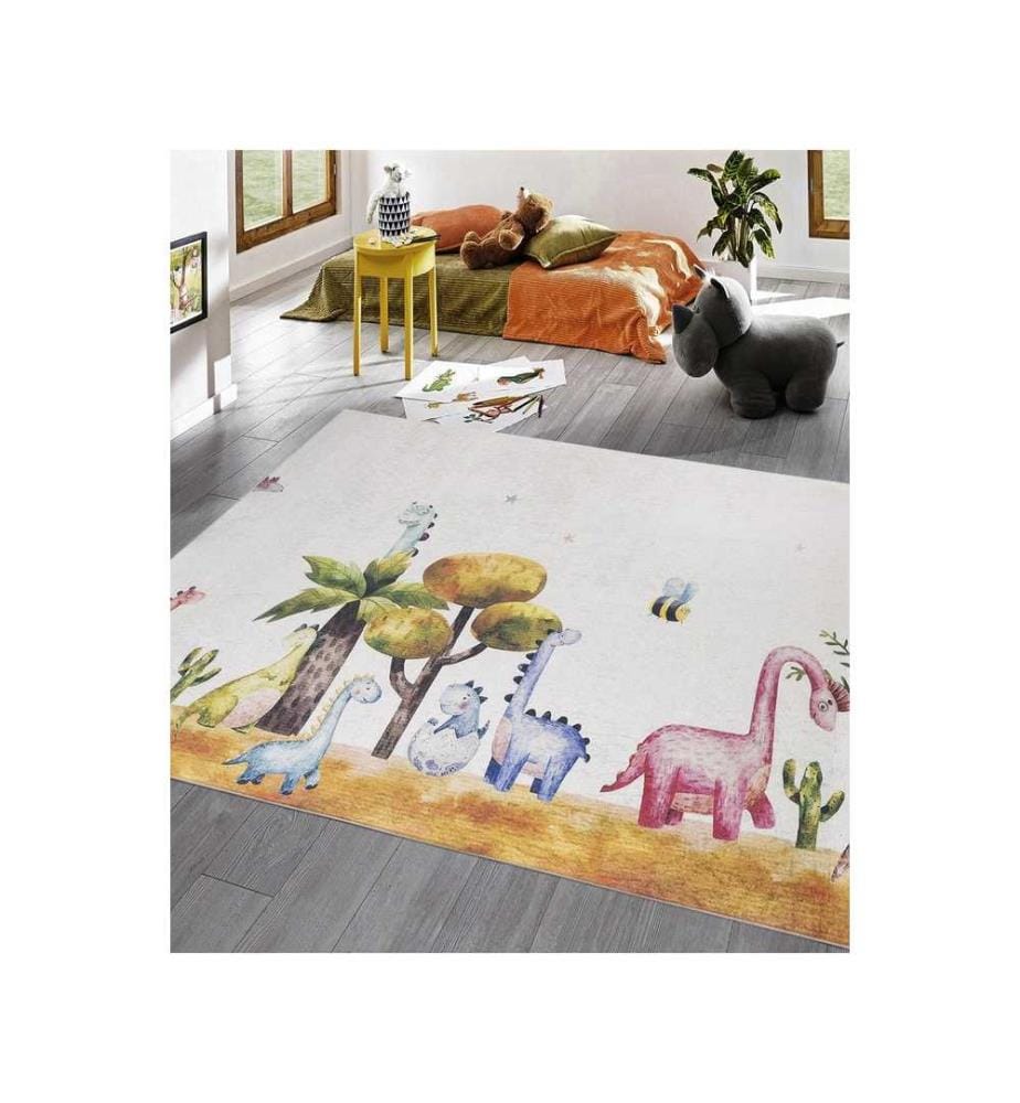 Tapis, Multicolore, 100% Polyester, 80 x 150 cm