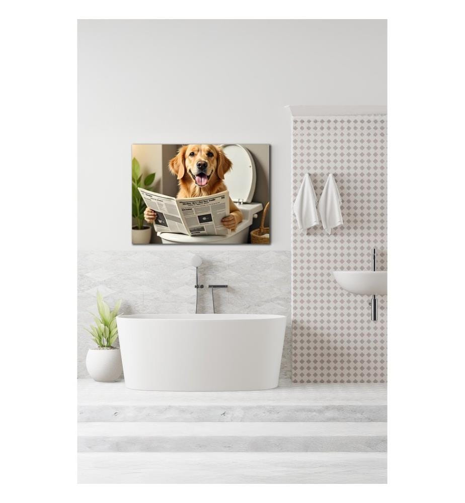 Peinture décorative sur toile, multicolore, 100 % TOILE