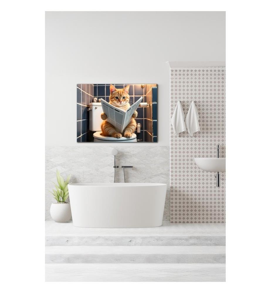 Peinture décorative sur toile, multicolore, 100 % TOILE