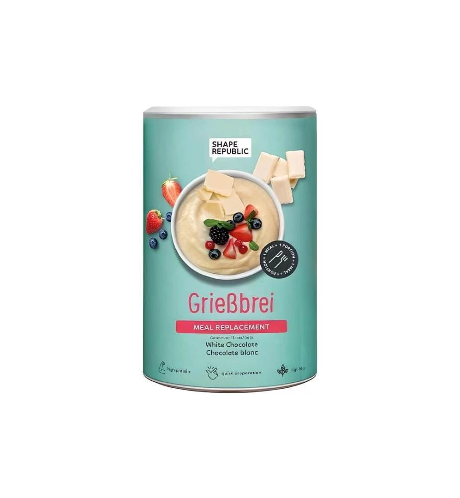 Shape Republic - Bouillie de semoule chocolat blanc 560 g
