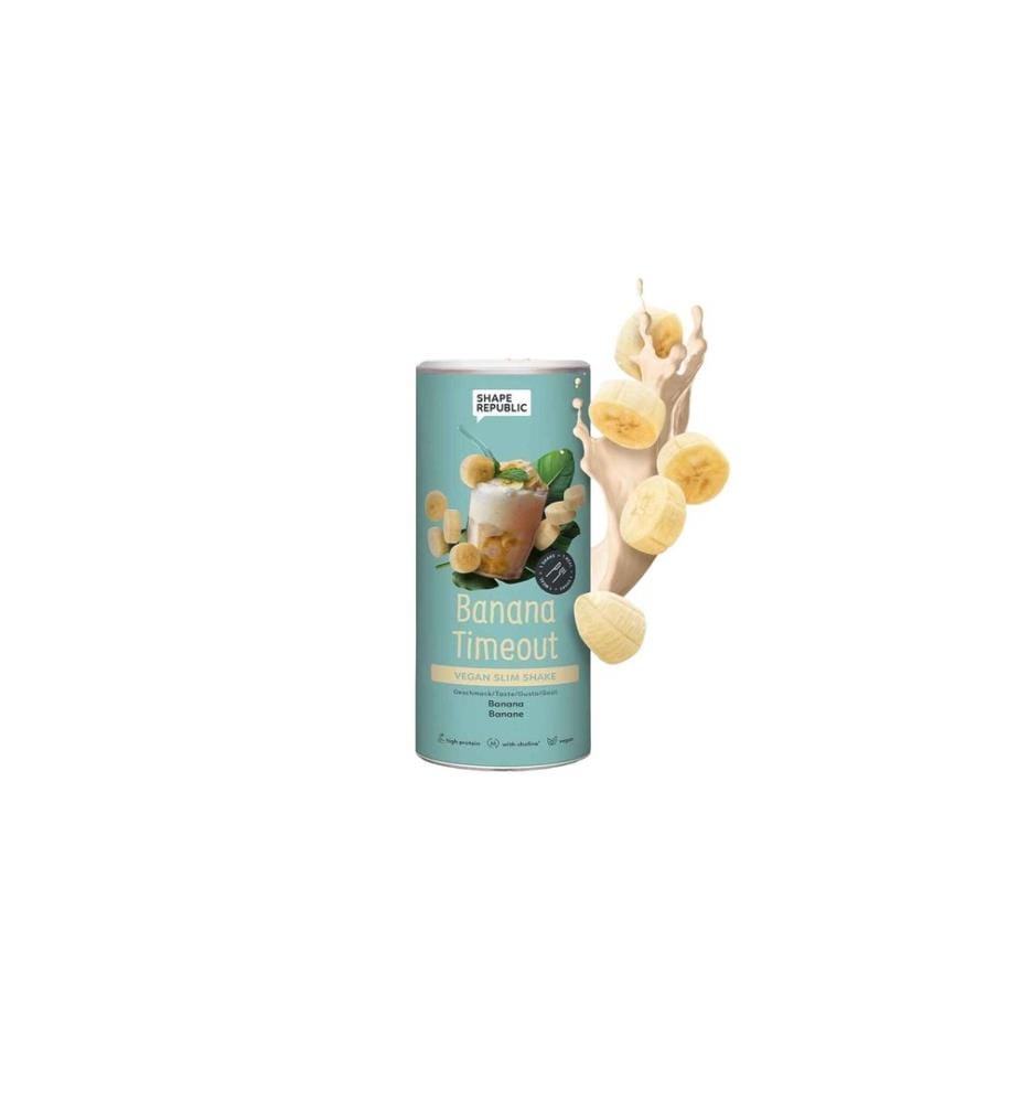 Shape Republic - Slim Shake Banana Timeout végétalien 420 g