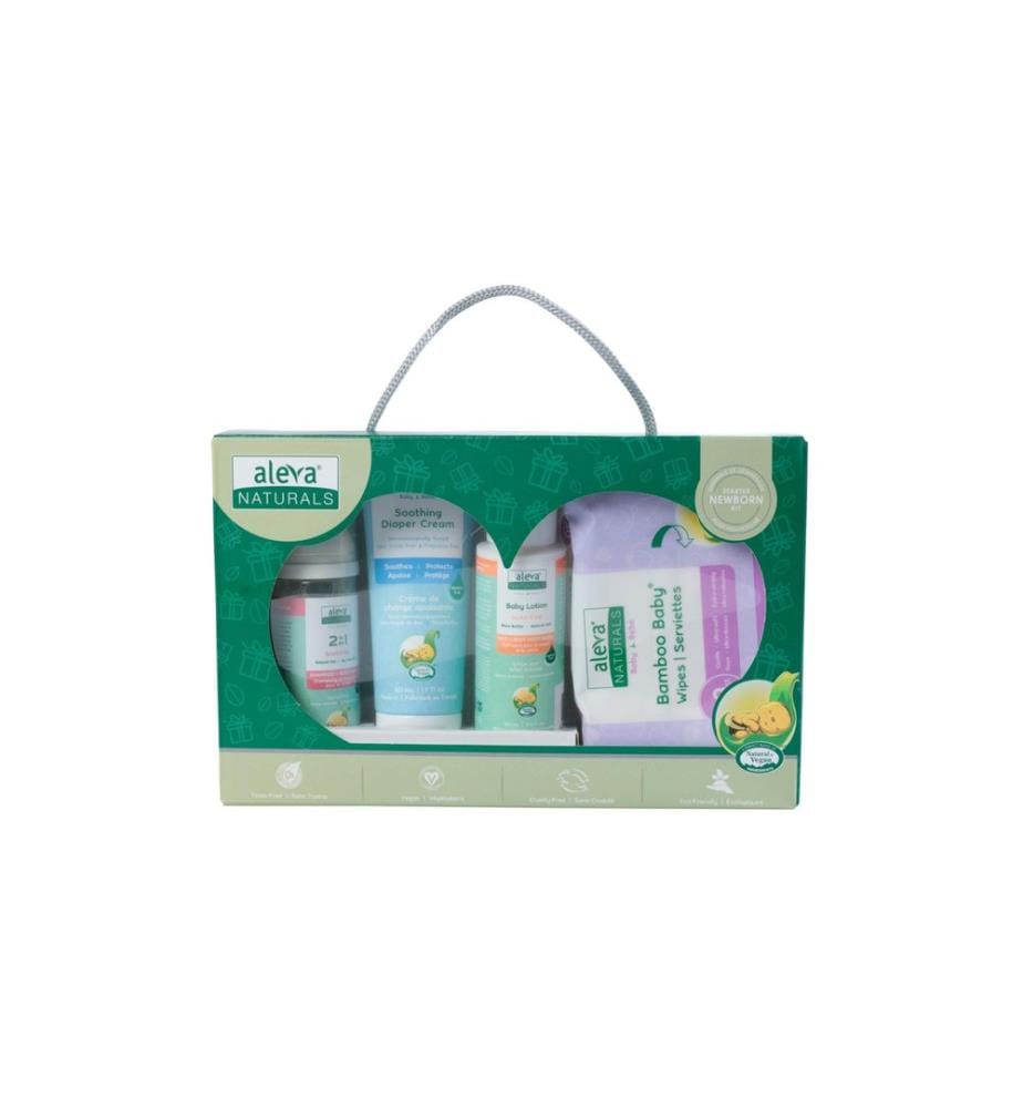 Aleva Naturals - Kit de démarrage pour nouveau-né 200 ml