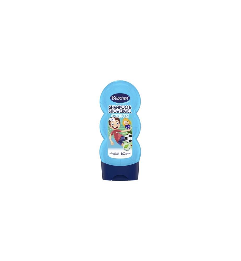 Bübchen - Shampoing et gel douche Kids 2in1 Sportsfan 230 ml