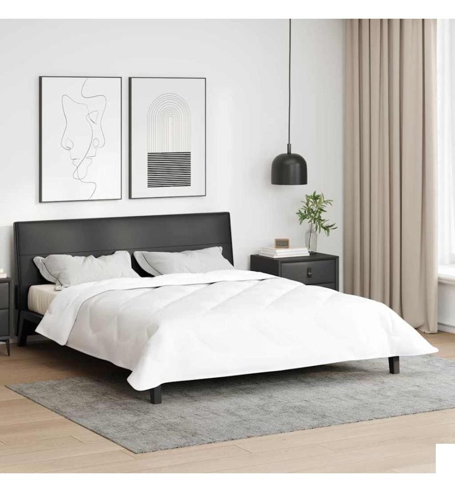 Duvet d'hiver Blanc 240 x 222 x 5 cm Polyester