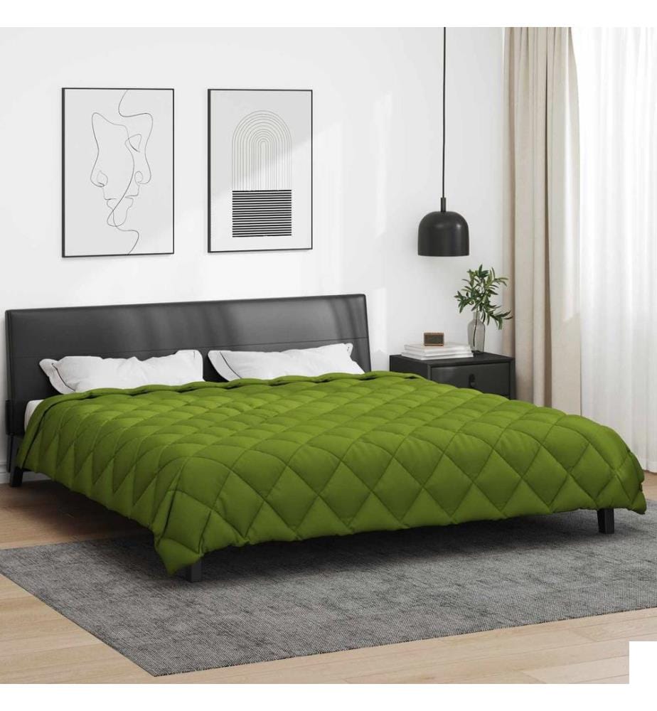 Duvet d'hiver Vert 240 x 260 cm Microfibre