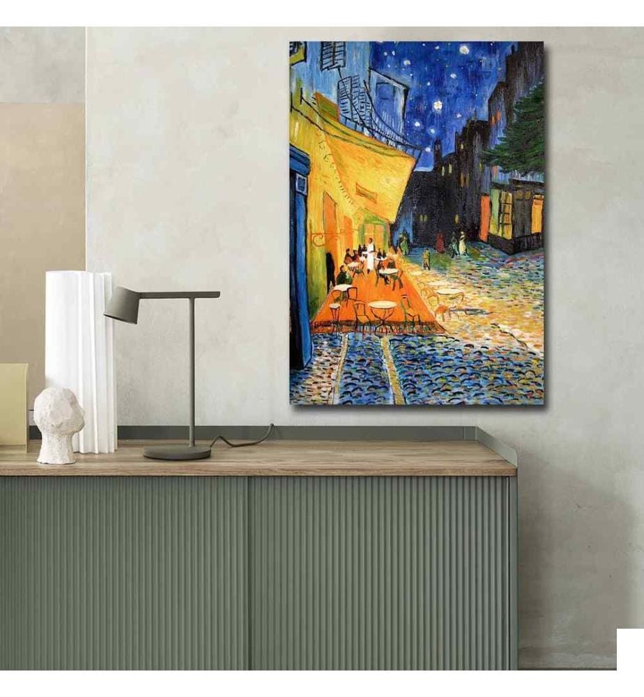 Peinture décorative sur toile, Multicolore, Toile en daim