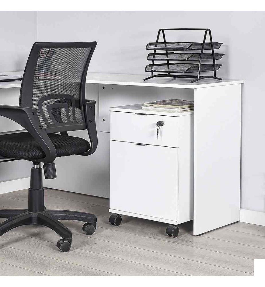 Tiroir, Diamond White, panneau de particules mélaminé