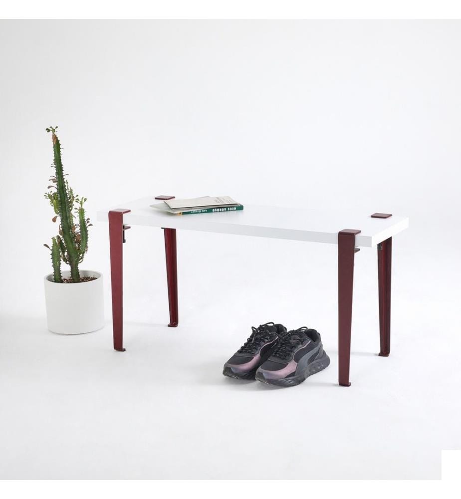 Banc, Blanc Bourgogne, Panneau de particules mélaminé