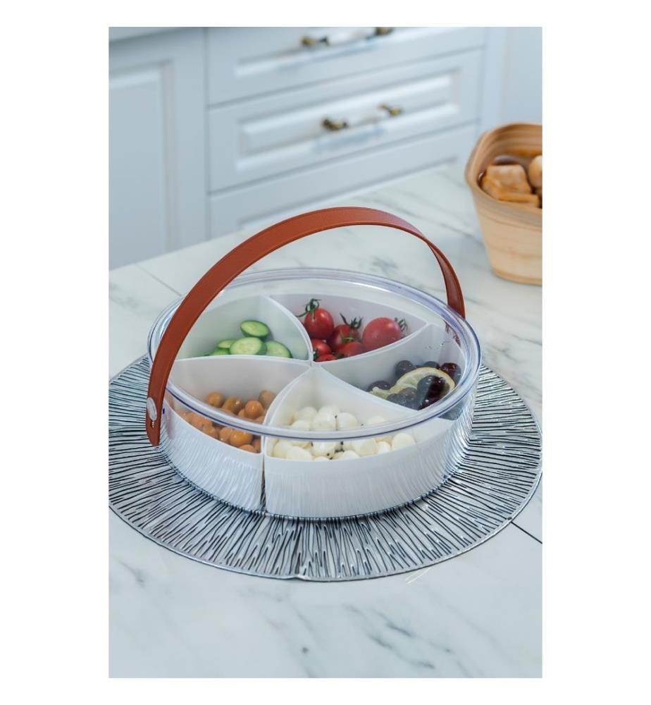 Boîte de rangement, blanche, 100 % PLASTIQUE