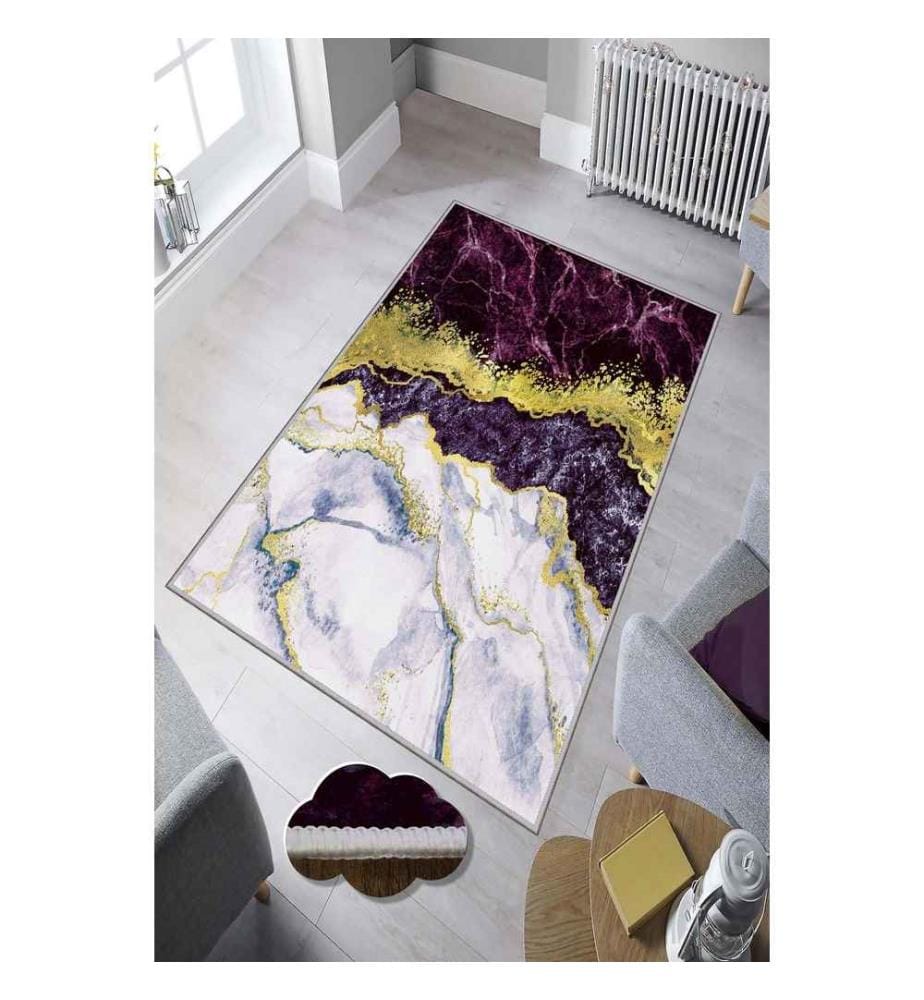 Tapis, Multicolore, 100% Polyester, 60 x 100 cm