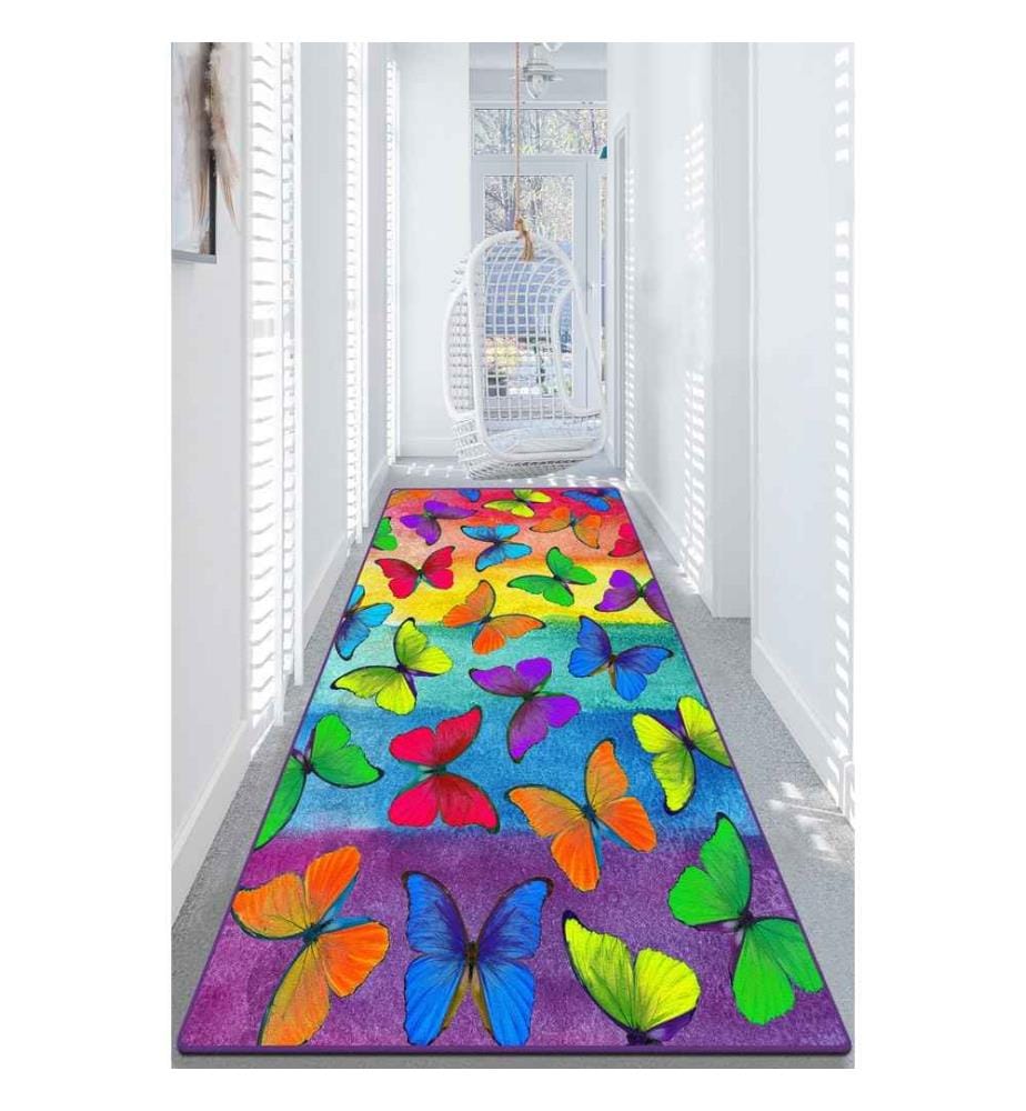 Tapis de salle, Multicolore, 100% Polyester, 80 x 100 cm