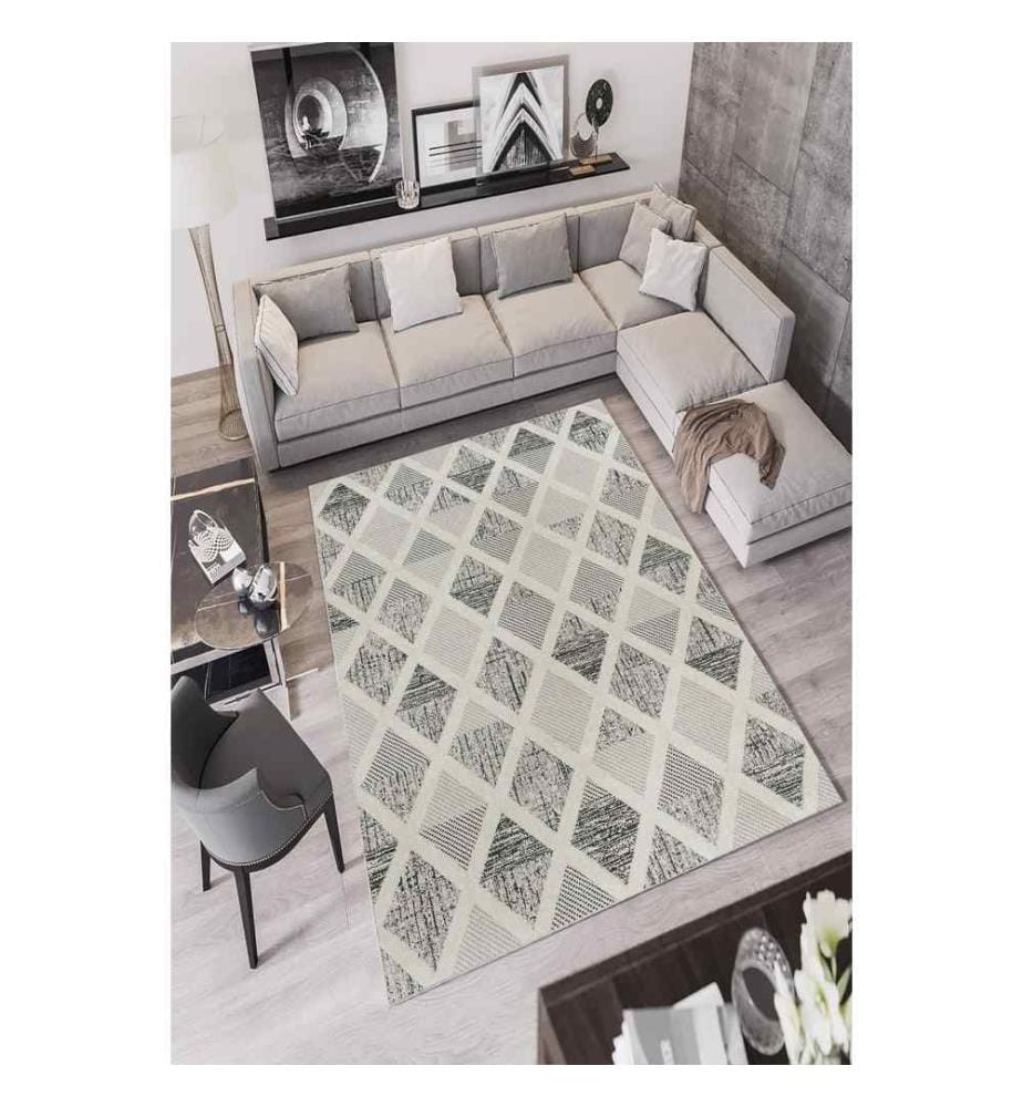 Tapis, Multicolore, 100% Polyester, 60 x 100 cm