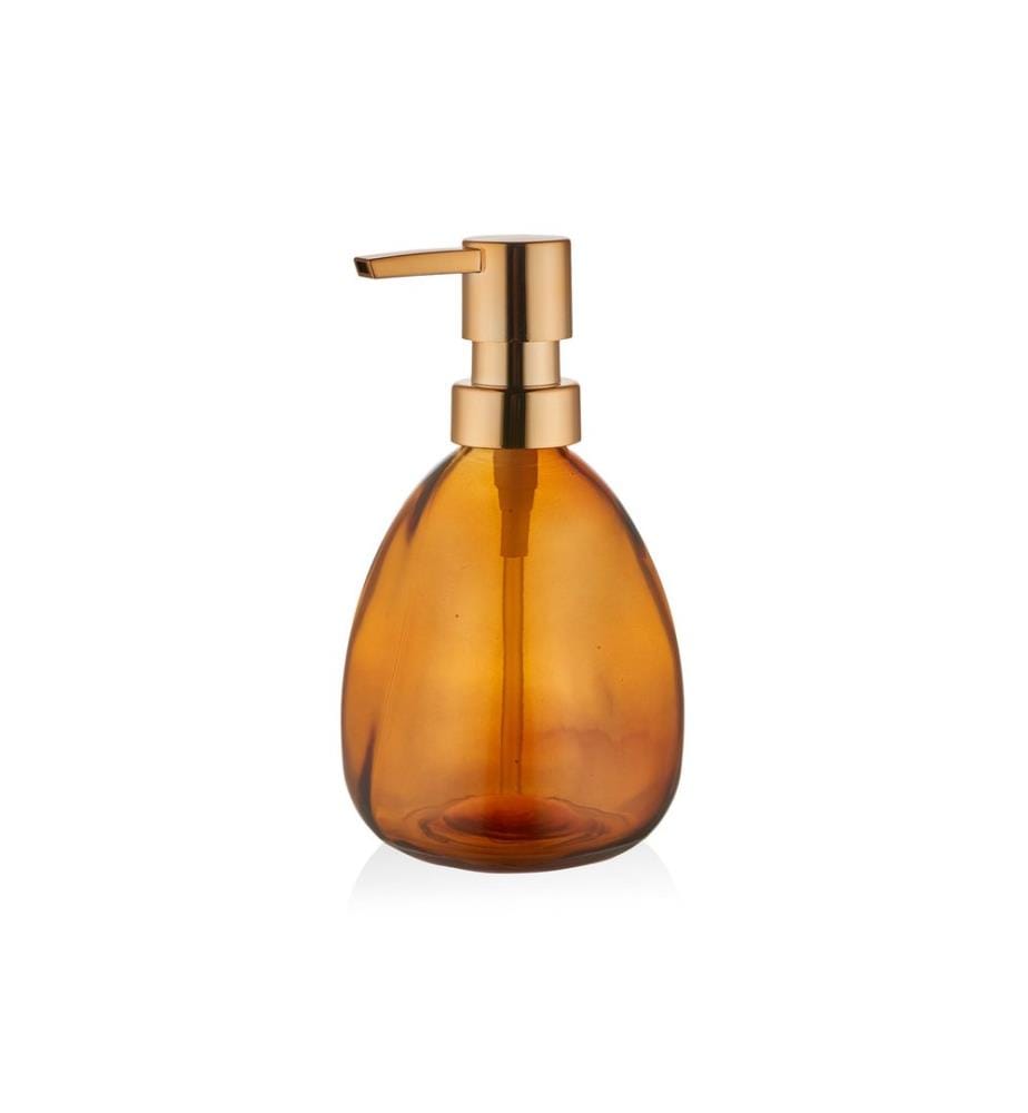 Distributeur de savon, Orange, 100% VERRE
