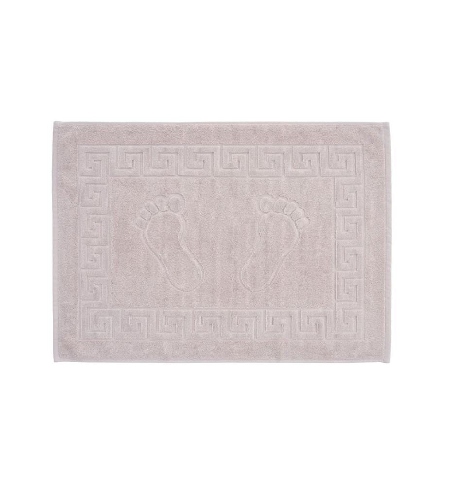Set de tapis de bain, 2 pièces, Beige, 100% COTON