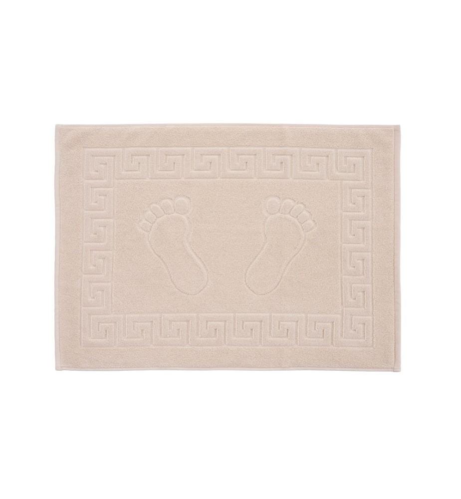 Set de tapis de bain, 2 pièces, crème, 100% COTON