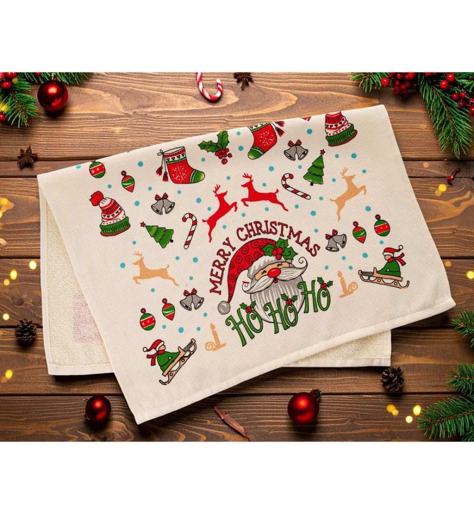 Set d'essuie-tout, 2 pièces, Multicolore, 100% COTON