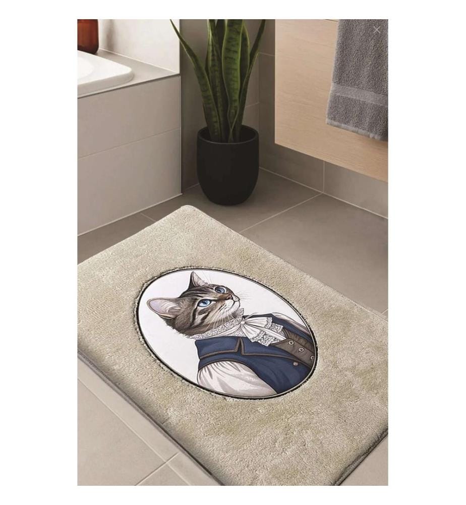 Tapis de bain, Stone, 100% POLYESTER