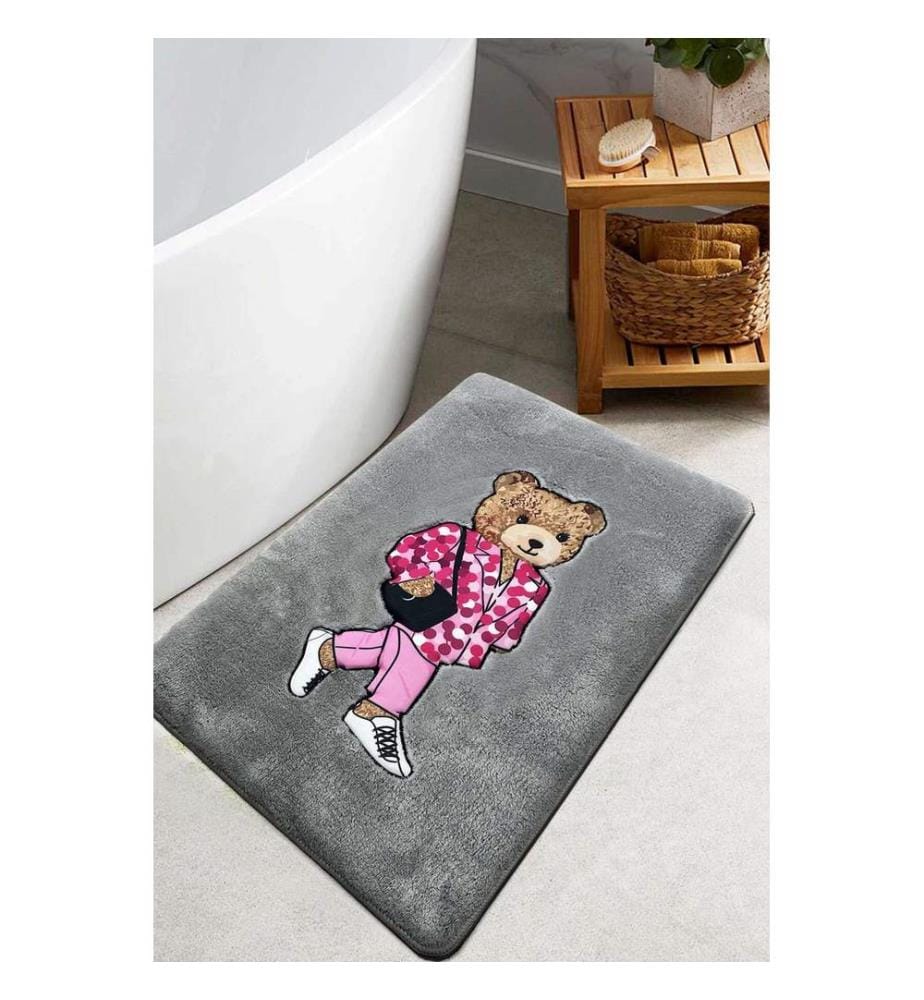 Tapis de bain, Fumée, 100% POLYESTER