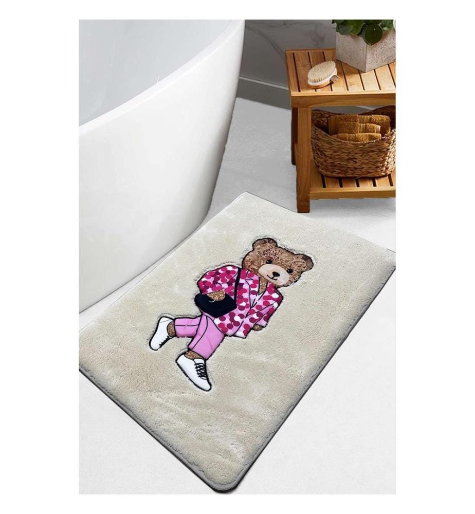 Tapis de bain, Stone, 100% POLYESTER