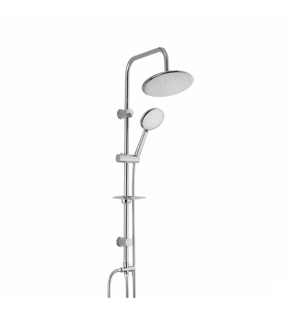 Ensemble de robinetterie de douche, 100 % laiton, chromé