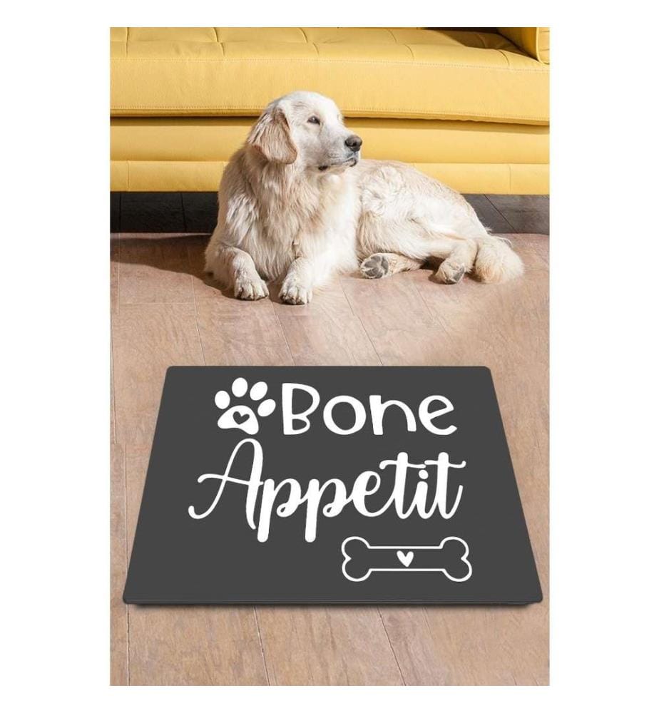 Tapis pour litière de chat, multicolore, PVC, dessous antidérapant