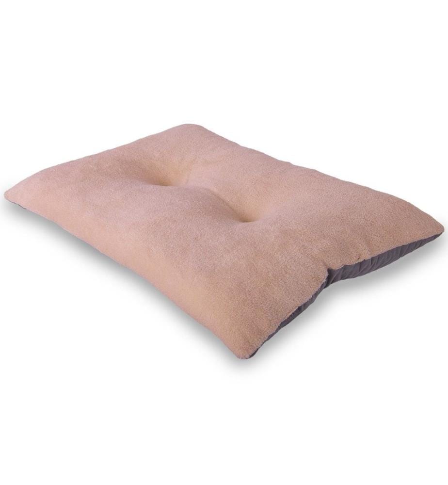 Lit pour animaux, rose, anthracite, 100 % REMBOURRAGE EN FIBRE ULTRA DOUCE
