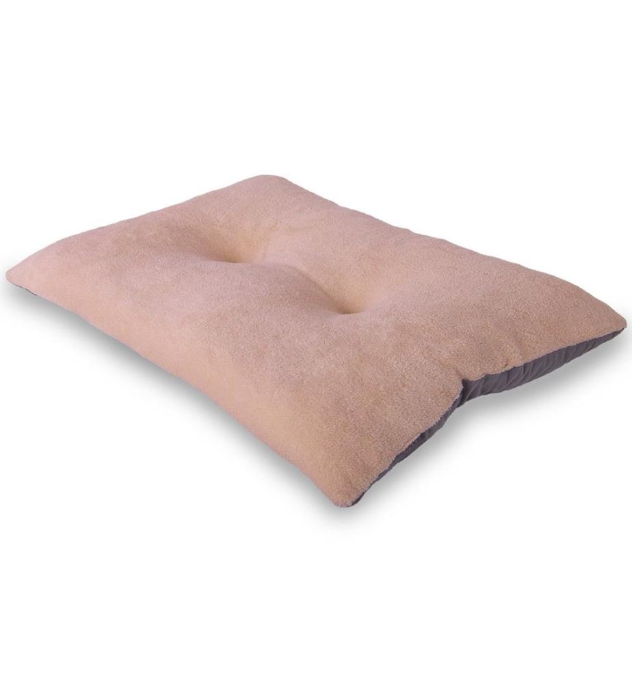 Lit pour animaux, rose, anthracite, 100 % REMBOURRAGE EN FIBRE ULTRA DOUCE