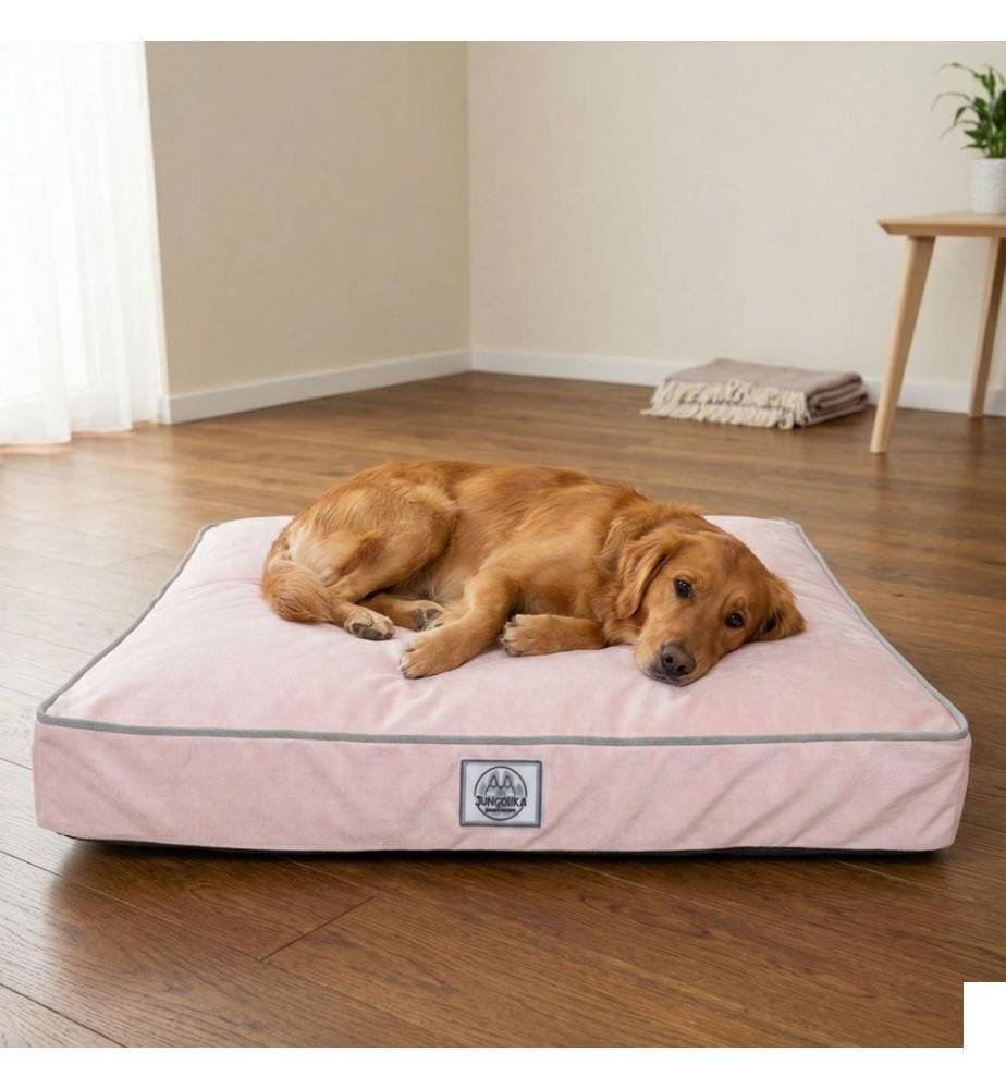 Panier pour animaux, 100 % polyester, rose