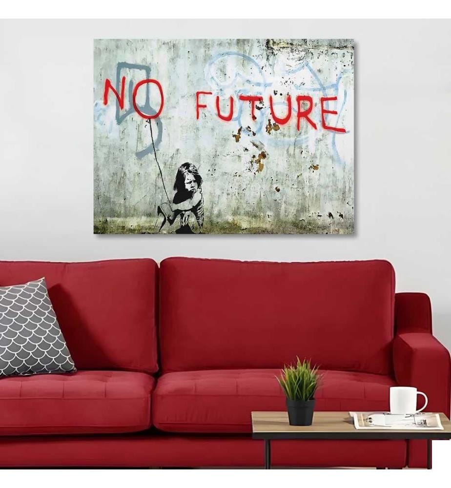 Peinture décorative sur toile, multicolore, 100% toile