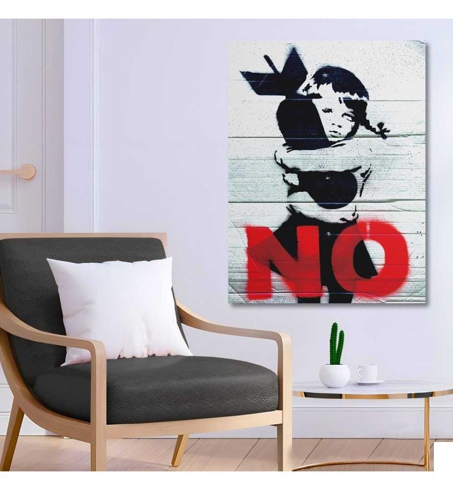 Peinture décorative sur toile, multicolore, 100% toile